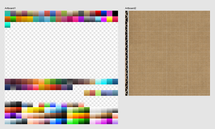 Cardbob's main textures